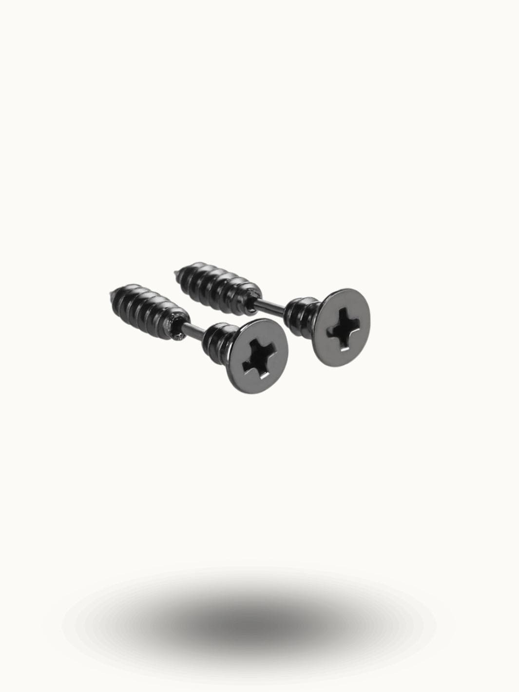 Piercing Industriel Vis Écrou - Original & Stylish Noir