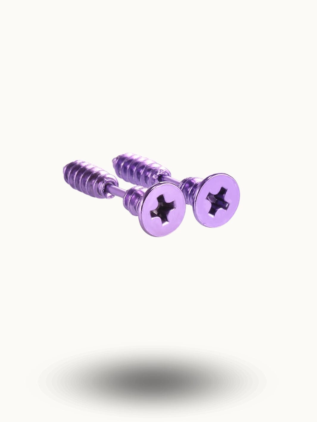 Piercing Industriel Vis Écrou - Original & Stylish Violet