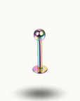 Piercing Opale Premium: Eclat Unique pour Labret, Tragus, Helix - Bijoux Piercing Arc-en-ciel